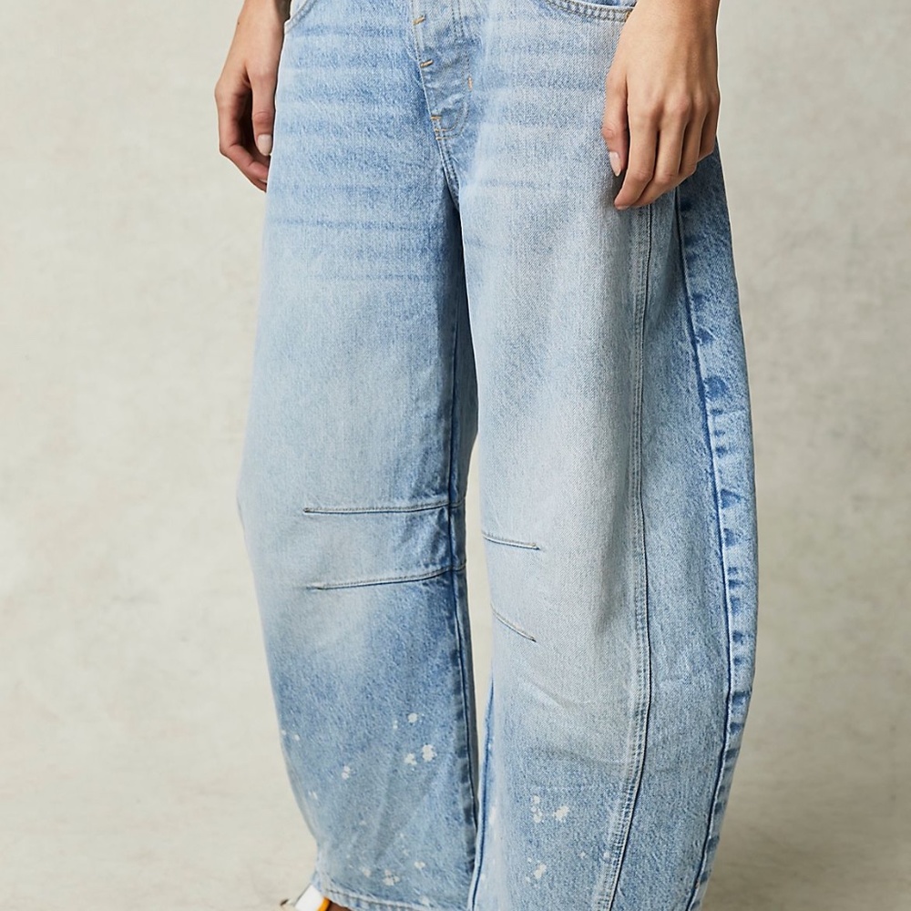 We the free good luck barrel jean